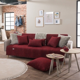 Ριχτάρι Sacramento 10 Wine Teoran Πολυθρόνα 180x150cm Ακρυλικό,Βαμβάκι, Polyester