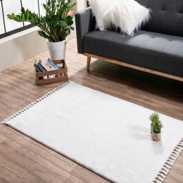 Χαλάκι Softy 00 White Teoran 80X200cm