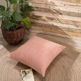 Μαξιλάρι Διακοσμητικό (Με Γέμιση) Savona 15 Pink Teoran 65Χ65 Βαμβάκι-Πολυέστερ