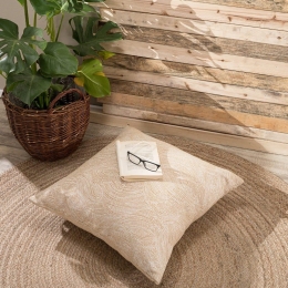 Μαξιλαροθήκη Διακοσμητική Bivona 14 Honey Teoran 65Χ65 Βαμβάκι-Πολυέστερ