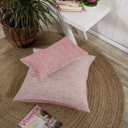 Μαξιλαροθήκη Διακοσμητική Ragusta 06 Pink Teoran 65Χ65 Βαμβάκι-Πολυέστερ