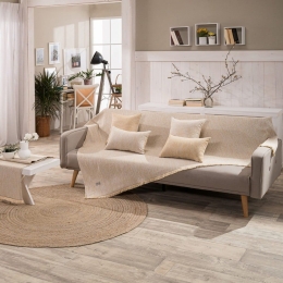Ριχτάρι Ragusta 14 Yellow Teoran Τριθέσιο 180x300cm Βαμβάκι-Πολυέστερ