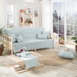 Ριχτάρι Savona 05 Blue Teoran Διθέσιο 180x250cm Βαμβάκι-Πολυέστερ