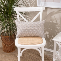 Μαξιλαροθήκη Διακοσμητική Rota 02 Beige Teoran 30X50 Ακρυλικό,Βαμβάκι, Polyester