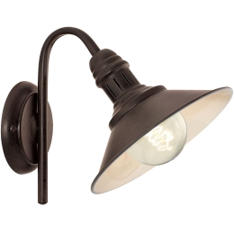 Φωτιστικό Τοίχου Stockbury 49458 Brown Eglo Μέταλλο