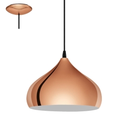 Φωτιστικό Οροφής Hapton 49449 Copper Eglo Μέταλλο