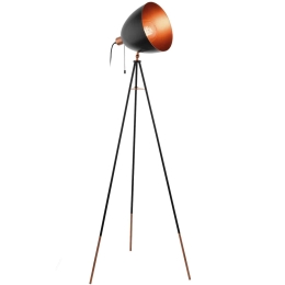 Φωτιστικό Δαπέδου Chester 49386 Black Eglo Μέταλλο