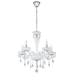 Φωτιστικό Οροφής Carpento 39113 White Eglo Μέταλλο,Γυαλί