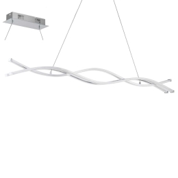 Φωτιστικό Οροφής Led Lasana 2 96102 White Eglo Αλουμίνιο,Πολυπροπυλένιο