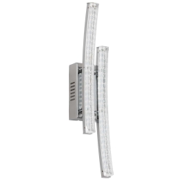 Φωτιστικό Τοίχου Led Pertini 96097 Clear Eglo Αλουμίνιο,Πολυπροπυλένιο