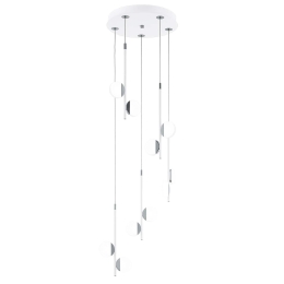 Φωτιστικό Οροφής Led Olindra 96932 White Eglo Αλουμίνιο,Πολυπροπυλένιο