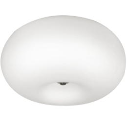 Φωτιστικό Οροφής Optica 86812 White Eglo Μέταλλο,Γυαλί