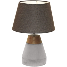 Φωτιστικό Επιτραπέζιο Tarega 95527 Brown-Grey Eglo Μέταλλο