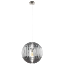Φωτιστικό Οροφής Olmero 96747 Grey-White Eglo Μέταλλο,Ξύλο
