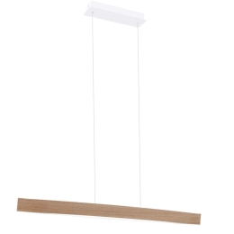 Φωτιστικό Οροφής Led Fornes 93342 Oak Eglo Μέταλλο,Ξύλο