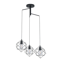Φωτιστικό Οροφής Ø650 'Straiton' 43366 Black Eglo Μέταλλο