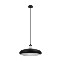 Φωτιστικό Οροφής Led Tabanera-C 99032 2700-6500K Black-White Eglo Μέταλλο,Γυαλί