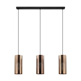 Φωτιστικό Οροφής-Ράγα Tabiago 99017 Black-Rose Gold Eglo Μέταλλο
