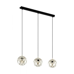 Φωτιστικό Οροφής-Ράγα Mirtazza 99072 L-880 Champagne Eglo Μέταλλο