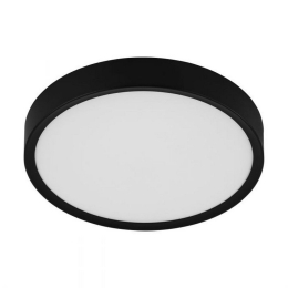 Φωτιστικό Οροφής-Πλαφονιέρα Led Musurita 98603 Ø340 3000K Black-White Eglo Μέταλλο,Πλαστικό