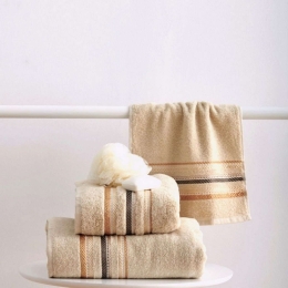Πετσέτα Timothy Cream Sb Home Προσώπου 50x90cm 100% Βαμβάκι