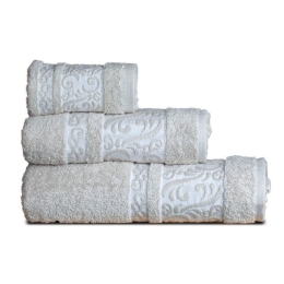 Πετσέτα Enry Crystal Sb Home Χεριών 30x50cm 100% Βαμβάκι