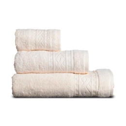 Πετσέτα Rayan Ecru Sb Home Προσώπου 50x90cm 100% Cotton