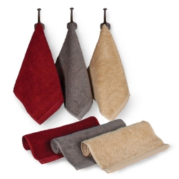 Ποτηρόπανα Primus No 2 Red-Beige Sb Home 30x50cm 100% Βαμβάκι