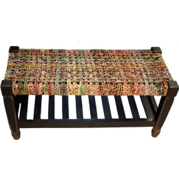 Πάγκος με Σάρι NKC-2018 Multi 88.5x36.5x41cm