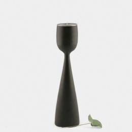 Κηροπήγιο Για Ρεσώ EI1454 25cm Black Ξύλο