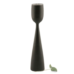 Κηροπήγιο Για Ρεσώ EI1455 30cm Black Ξύλο