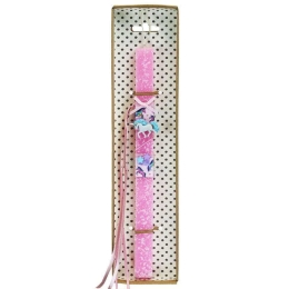 Λαμπάδα Μονόκερος Magical LA23049C 30cm Pink