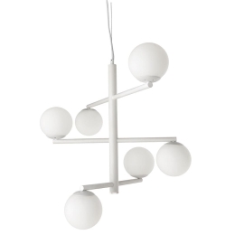 Φωτιστικό Οροφής Led Gizah SO.GIZAH/B.CO White Ondaluce Μέταλλο,Γυαλί