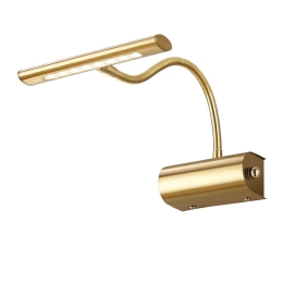 Φωτιστικό Τοίχου - Απλίκα Curtis 279770108 4W 380lm 3000K Brass-Gold Trio Lighting Μέταλλο
