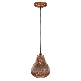Φωτιστικό Οροφής Jasmin 303700162 Copper Trio Lighting Μέταλλο