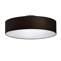 Φωτιστικό Οροφής - Πλαφονιέρα Hotel 603900302 Black Trio Lighting Ύφασμα