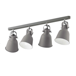 Φωτιστικό Οροφής - Ράγα I-Legend-AP4 GRI 8031414863013 Grey Luce Ambiente Design Μέταλλο