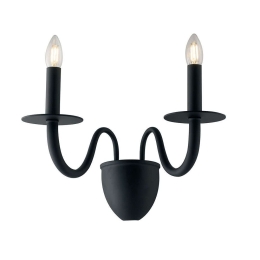Φωτιστικό Τοίχου - Απλίκα I-Armstrong/AP2 NER Black Luce Ambiente Design Μέταλλο