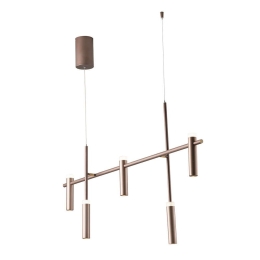 Φωτιστικό Οροφής - Ράγα Led-Candle-S5 8031414869336 Bronze Luce Ambiente Design Μέταλλο