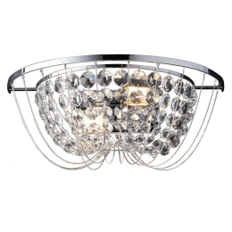 Φωτιστικό Οροφής - Πλαφονιέρα I-Vienna-PL45 CR 8031414869374 Chrome Luce Ambiente Design Κρύσταλλο,Μέταλλο