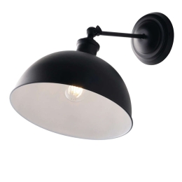Φωτιστικό Τοίχου - Απλίκα I-Charleston-AP 8031414872237 Black Luce Ambiente Design Μέταλλο