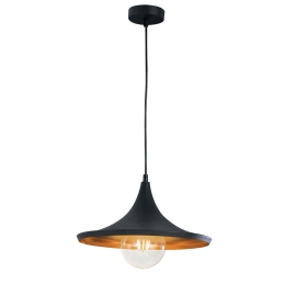 Φωτιστικό Οροφής I-Broadway-S1 8031440354370 Black -Gold Luce Ambiente Design Μέταλλο