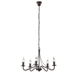 Φωτιστικό Οροφής Country R1198-24 Rust RL Lighting Μέταλλο