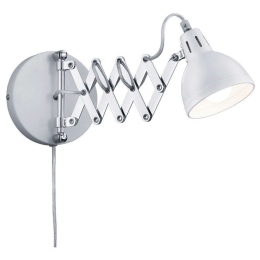 Φωτιστικό Τοίχου - Απλίκα Scissor R20321031 1xE14 28W Φ15cm White Mat RL Lighting Μέταλλο