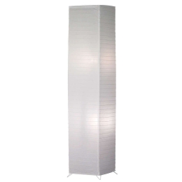 Φωτιστικό Δαπέδου Bamboo R40122001 White RL Lighting Χαρτί