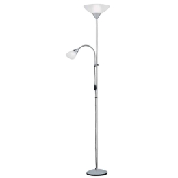 Φωτιστικό Δαπέδου Erzwo R4393-87 White RL Lighting Μέταλλο,Πλαστικό