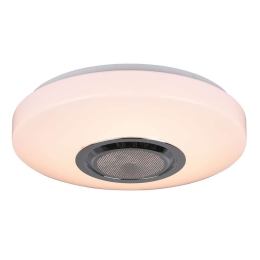 Φωτιστικό Οροφής -Ηχείο Maia R69021101 Led 10W - 1100Lmn - 3000K White RL Lighting Πλαστικό