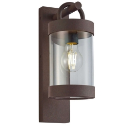 Φωτιστικό Τοίχου - Απλίκα Sambesi 204160124 1xE27 28W 12x33cm Rusty Trio Lighting