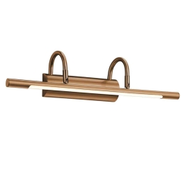 Φωτιστικό Τοίχου Cuadro 225210104 Antique Gold Trio Lighting Μέταλλο