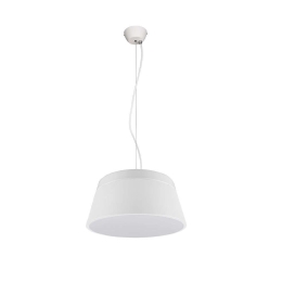 Φωτιστικό Οροφής Baroness 308900331 45x150cm White Trio Lighting Μέταλλο,Ύφασμα